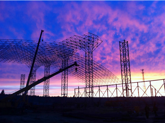 黑河网架工程结构